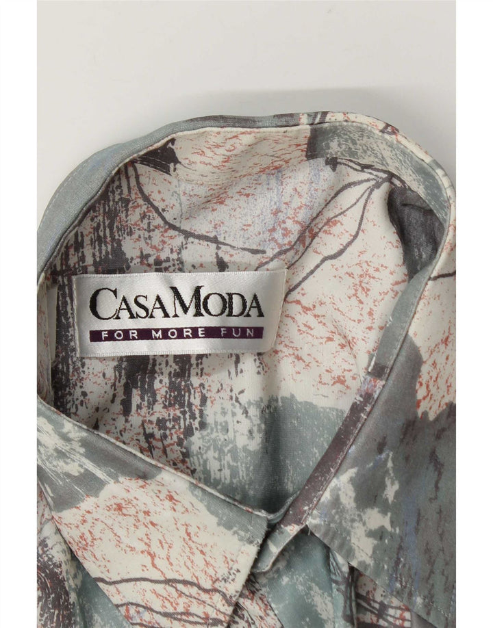 Cămașă pentru bărbați Casa Moda cu mânecă scurtă, mare, multicoloră