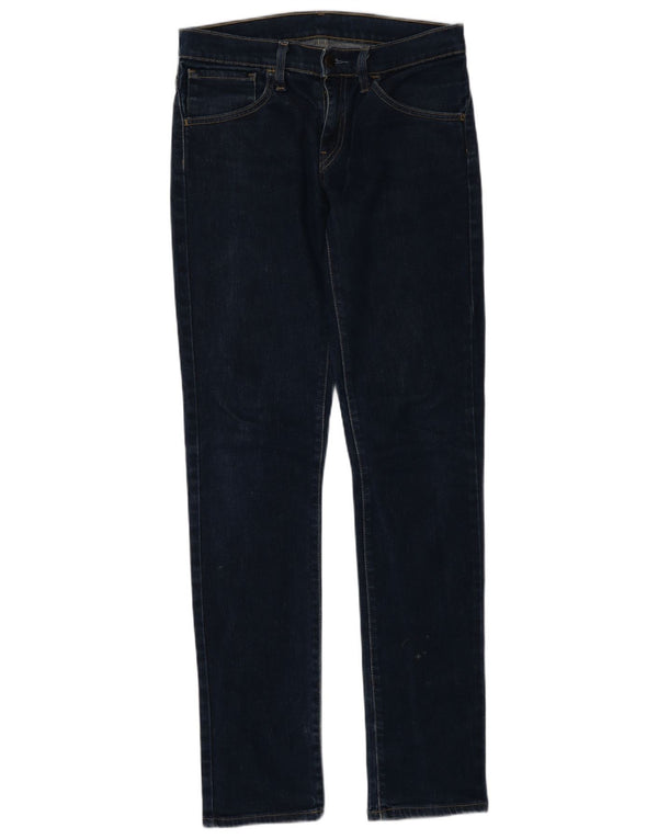 Blugi slim pentru femei Levi's W28 L34 bumbac bleumarin
