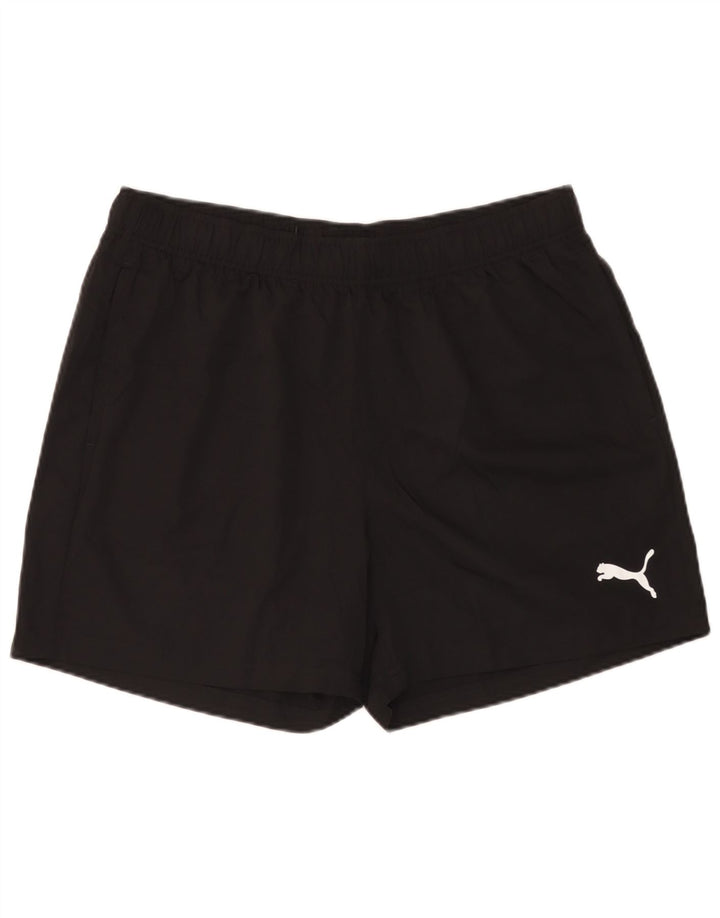 Pantaloni scurți sport pentru bărbați Puma XL poliester negru