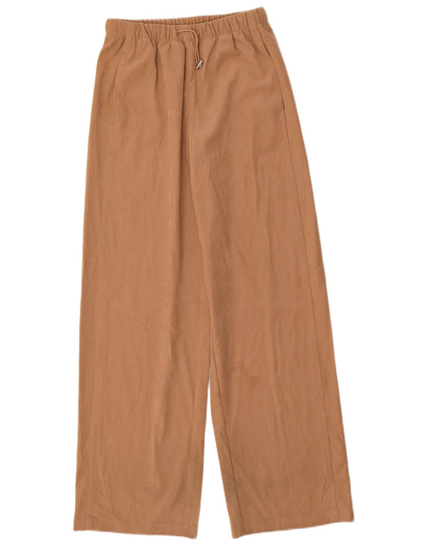 Pantaloni casual pentru femei Zara XS W24 L31 Bej Poliester