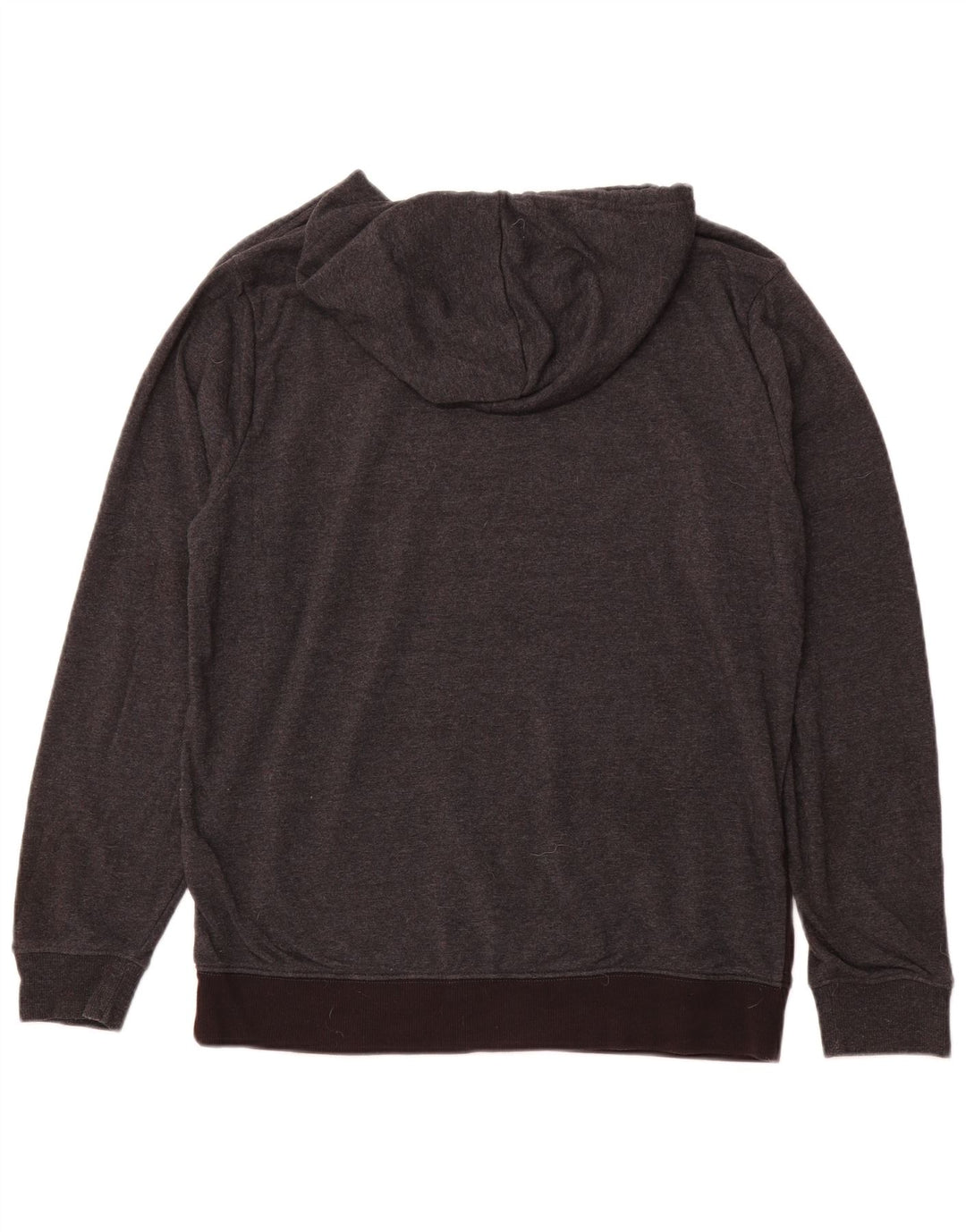 LEVI'S Mens Hoodie Jumper Large Grey Colourblock Polyester