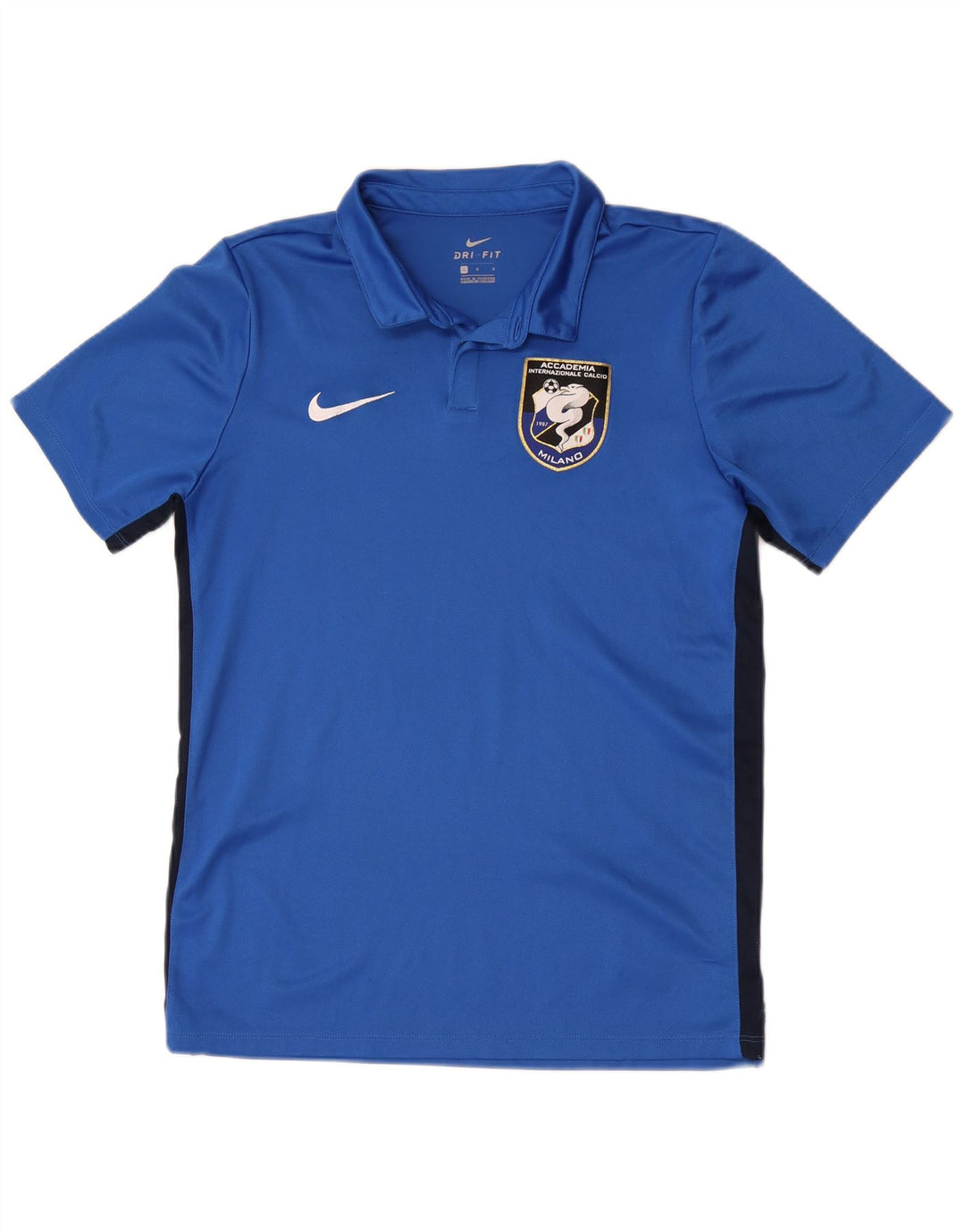 Tricou polo Nike Calcio Graphic pentru bărbați, mare, albastru, din poliester