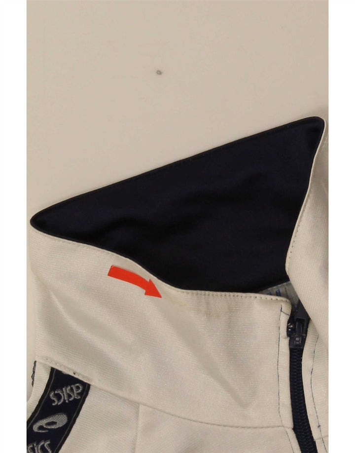 Jachetă de top pentru trening grafic Asics pentru bărbați IT 50 Medium Bleumarin Colorblock