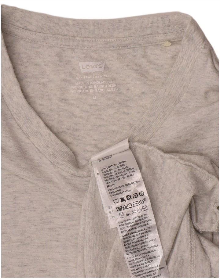 Tricou pentru femei Levi's Top UK 12 Medium Gri Bumbac