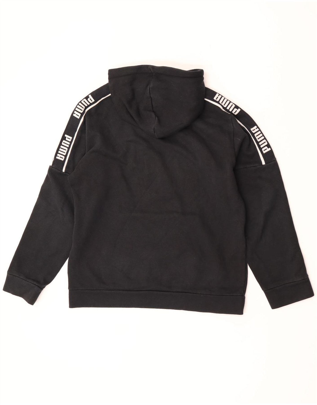 Pulover pentru bărbați Puma Graphic Hoodie, bumbac mediu negru