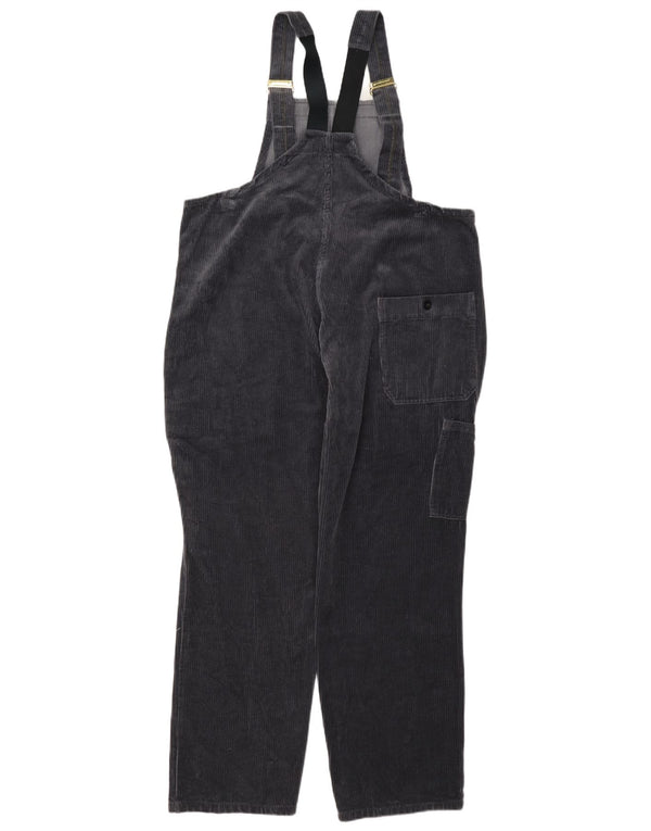 Pantaloni vintage bărbați din velur L40 L29 bumbac gri