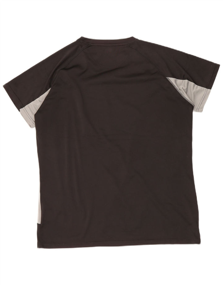 FILA Mens T-Shirt Top XL Black Colourblock