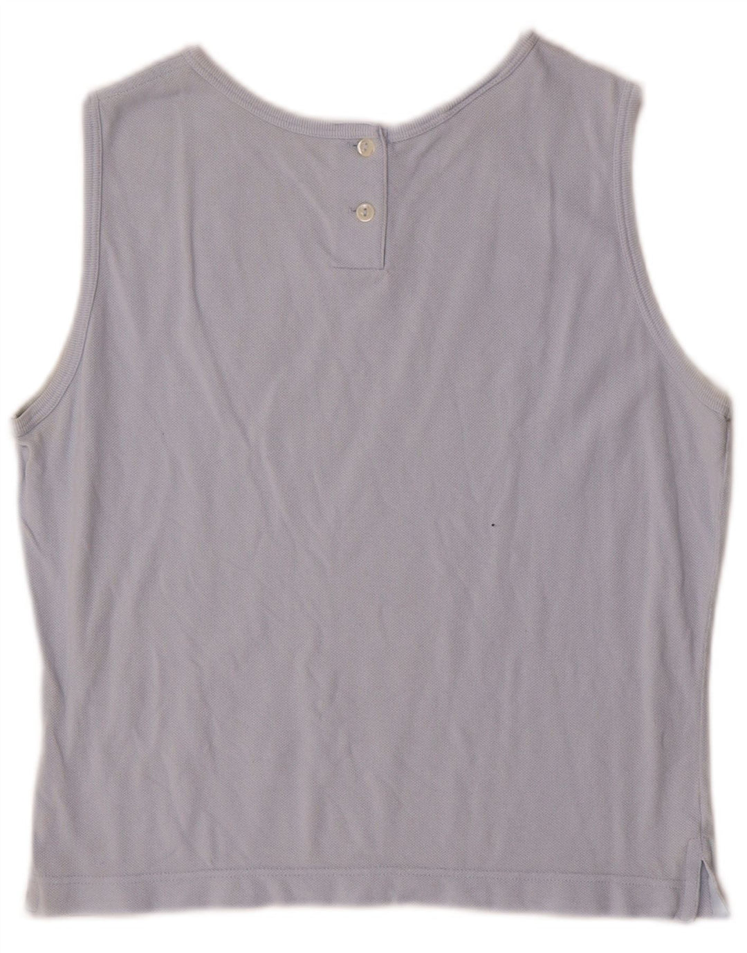 Vesta Lacoste Femei Top Marimea 44 Mare Bumbac Albastru