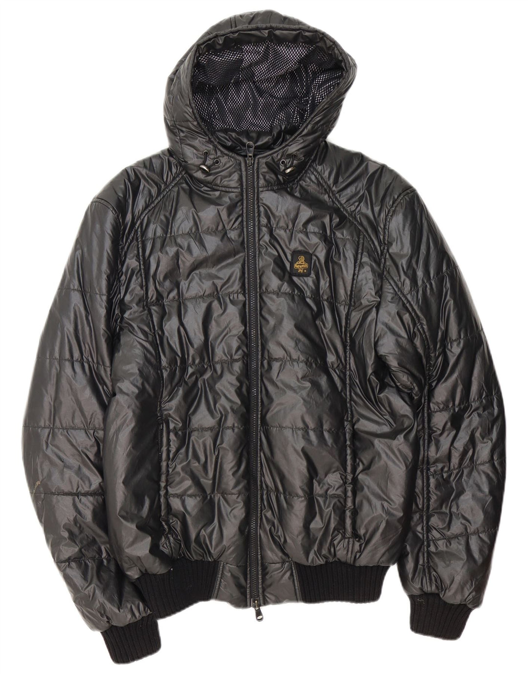 Jachetă căptușită cu glugă pentru bărbați Refrigiwear Sixty UK 42 XL poliester gri