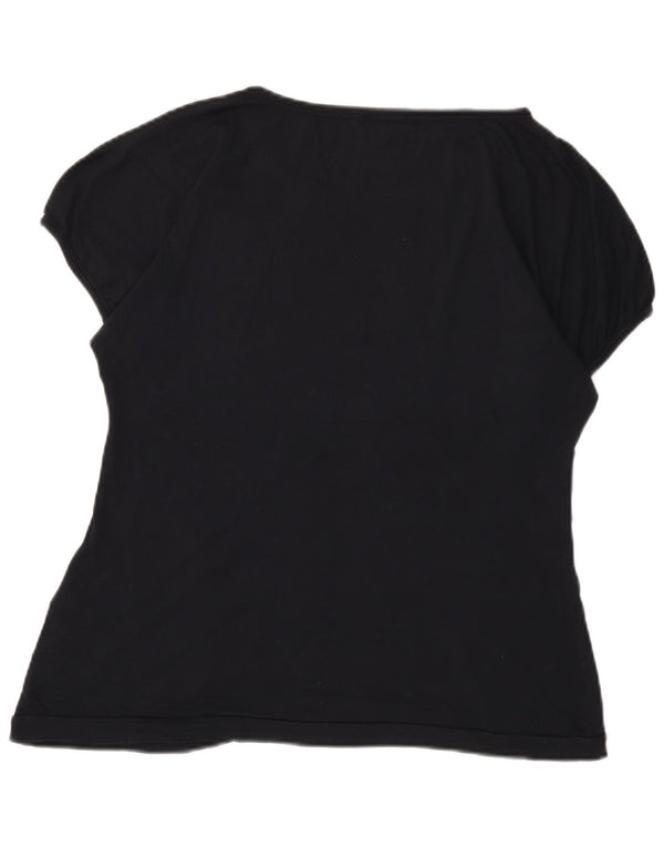 Tricou North Sails pentru femei Top UK 14 Large Black Bumbac