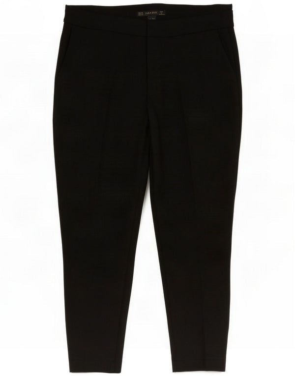 Zara Pantaloni chino drepti pentru femei XS W24 L22 Negru