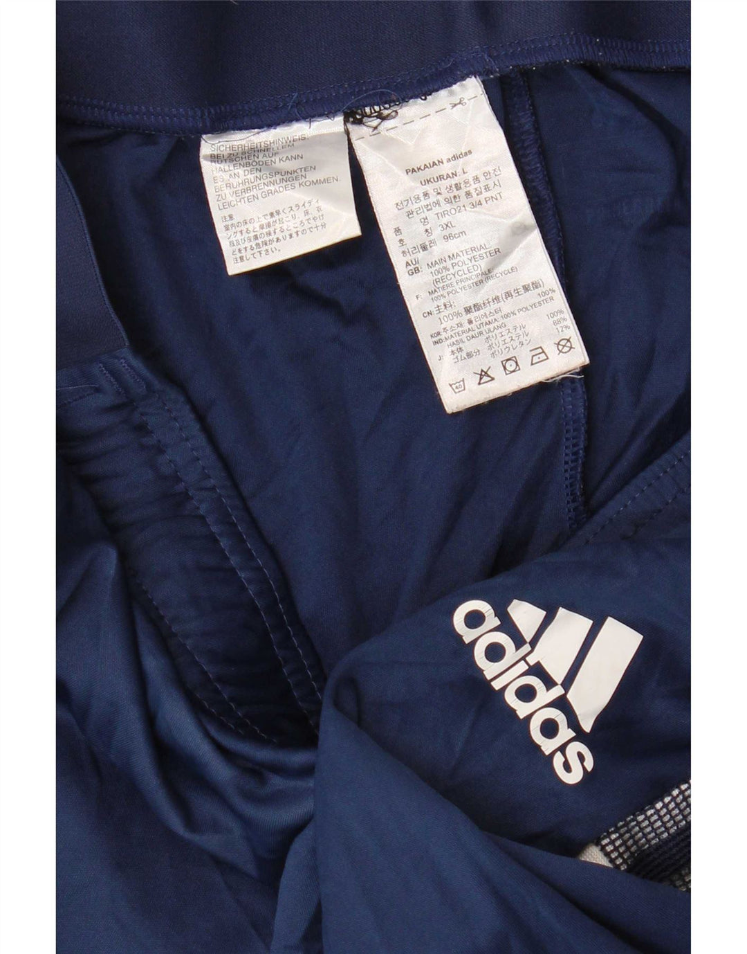 Pantaloni scurți sport pentru bărbați Adidas Aeroready Bermuda, mari, albastru, poliester