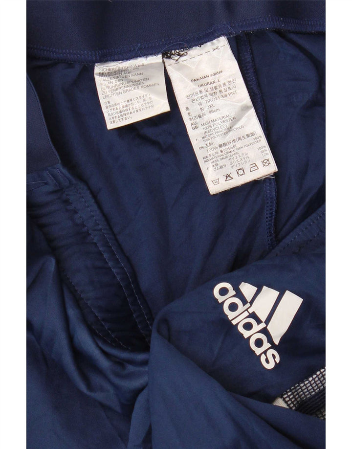 Pantaloni scurți sport pentru bărbați Adidas Aeroready Bermuda, mari, albastru, poliester