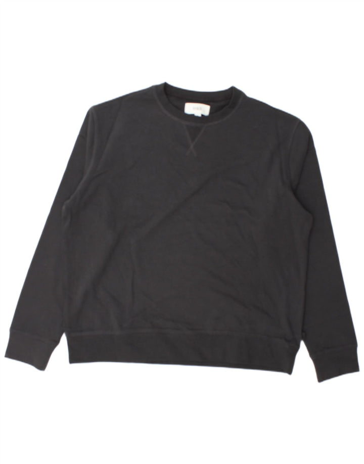 MARKS & SPENCER Hanorac pentru bărbați Pulover XL Bumbac negru