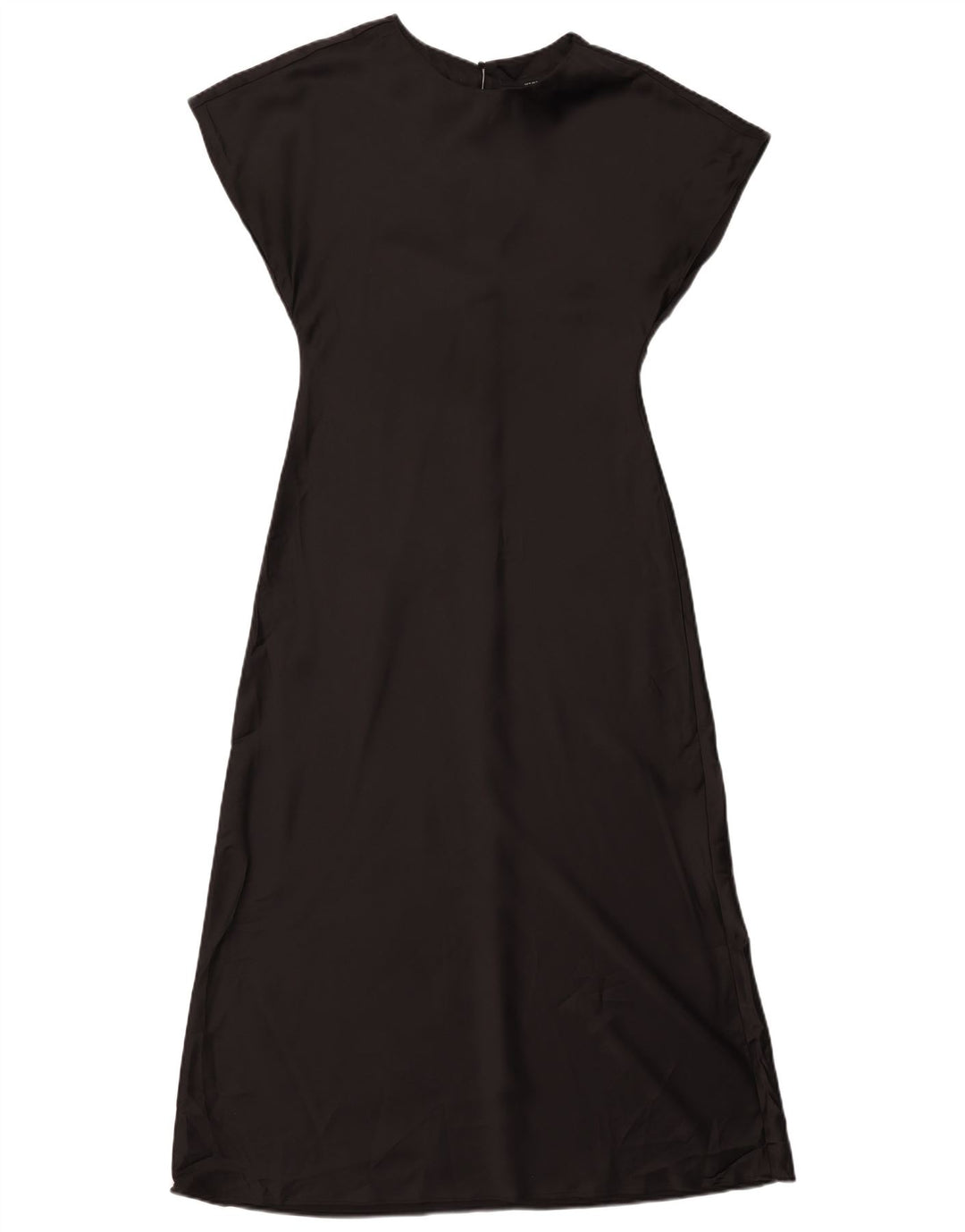Rochie Maxi pentru Damă Zara UK 12 Medium Negru Poliester