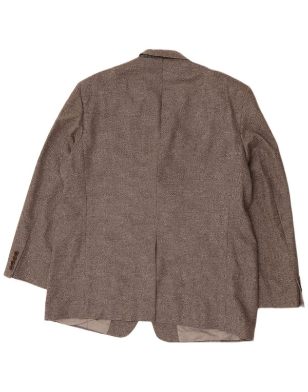 Jachetă pentru bărbați Marks & Spencer, cu 3 nasturi, UK 46 XL Lână gri