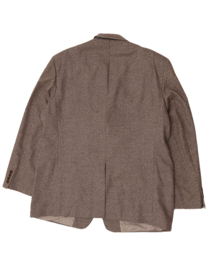 Jachetă pentru bărbați Marks & Spencer, cu 3 nasturi, UK 46 XL Lână gri