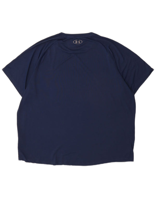 Tricou pentru bărbați Under Armour Top 2XL Bleumarin Poliester