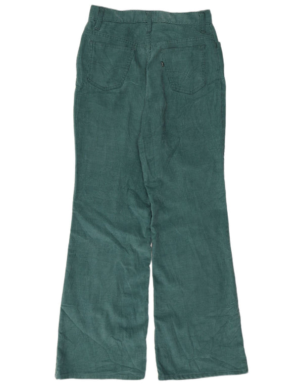 Pantaloni Levi's pentru femei Bootcut din velur W28 L30 verde