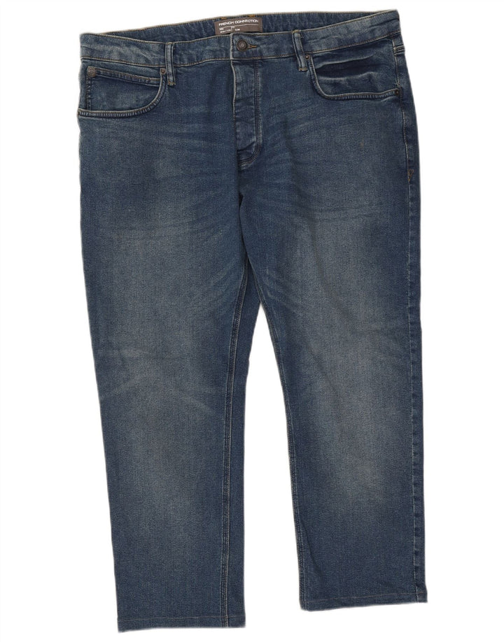 Blugi slim pentru bărbați French Connection W38 L25 Bumbac albastru