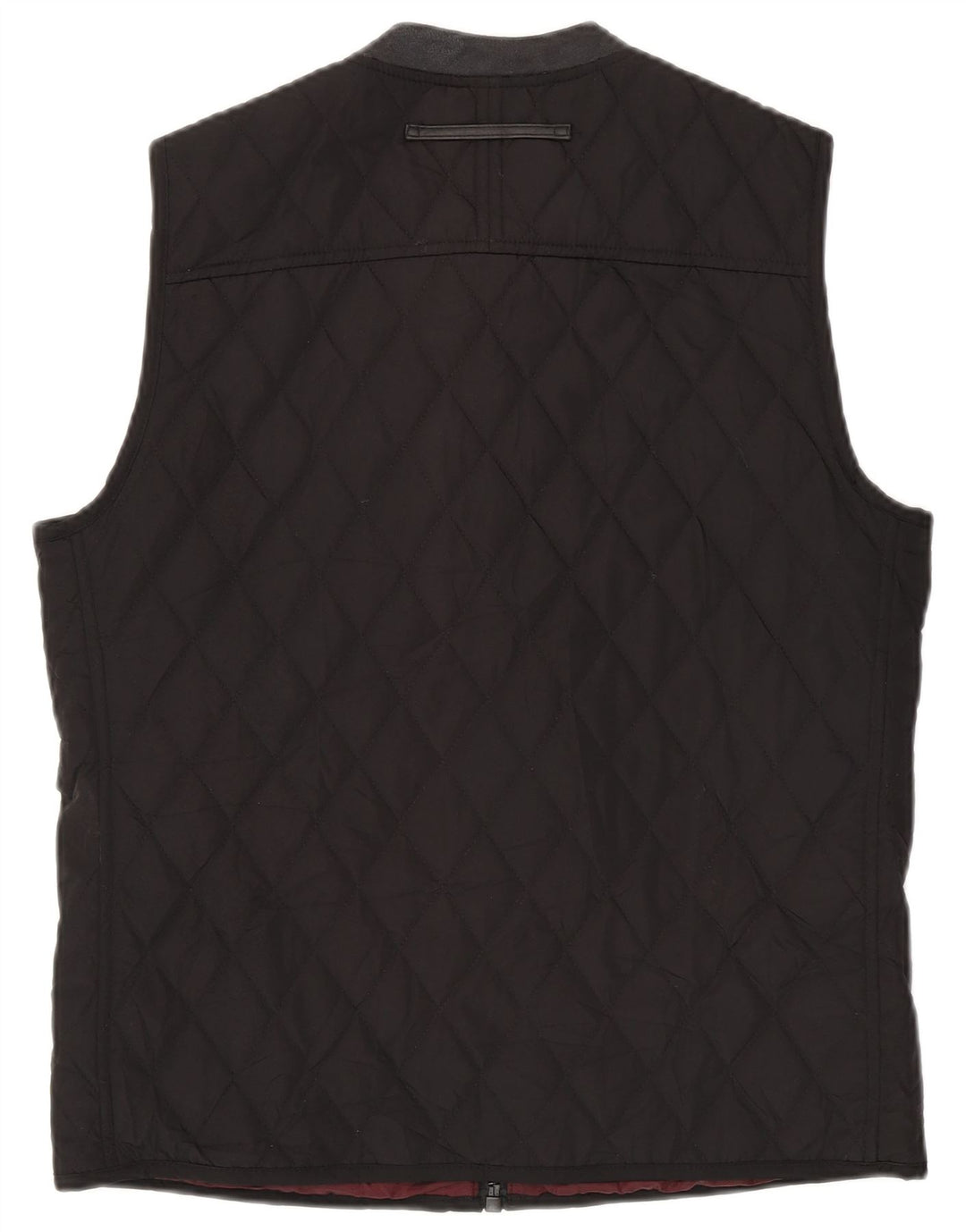 Gilet matlasat pentru bărbați Zara UK 40, mare, negru, poliester