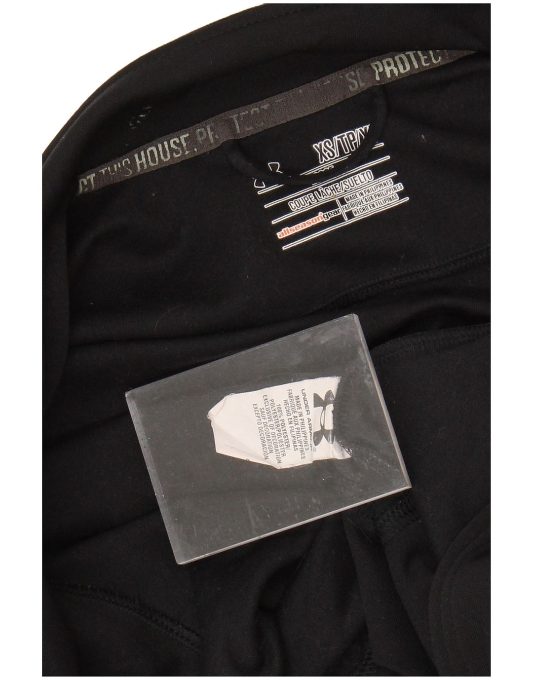 Jachetă de trening grafică pentru bărbați Under Armour XS poliester negru