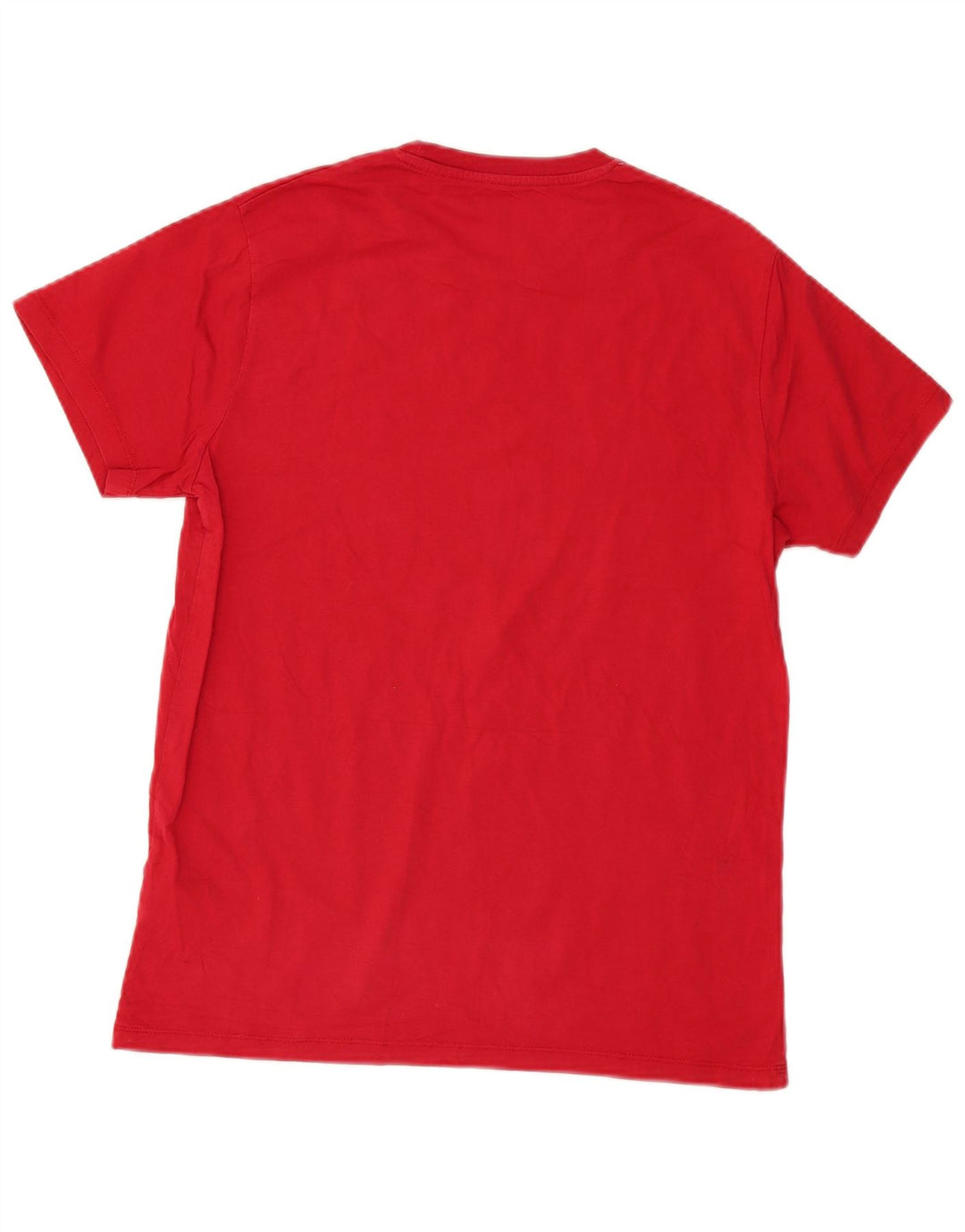 Tricou grafic Wrangler pentru bărbați, cu croială obișnuită, mare, roșu, bumbac