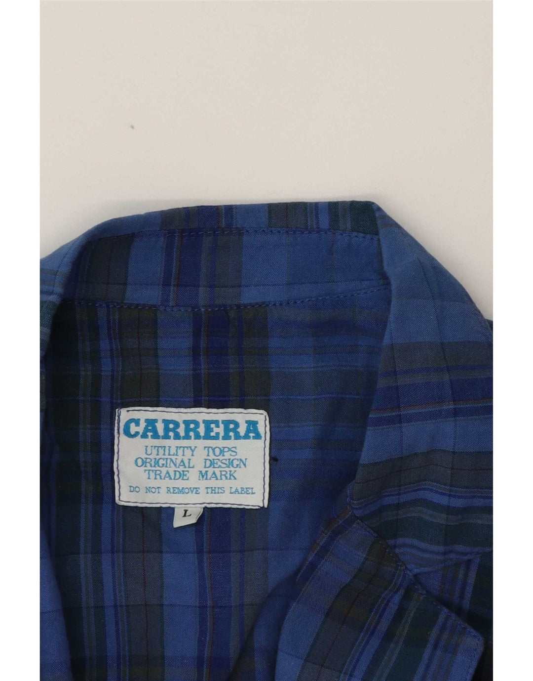 Jachetă pentru bărbați Carrera cu 2 nasturi, UK 40, cu carouri mari, albastre