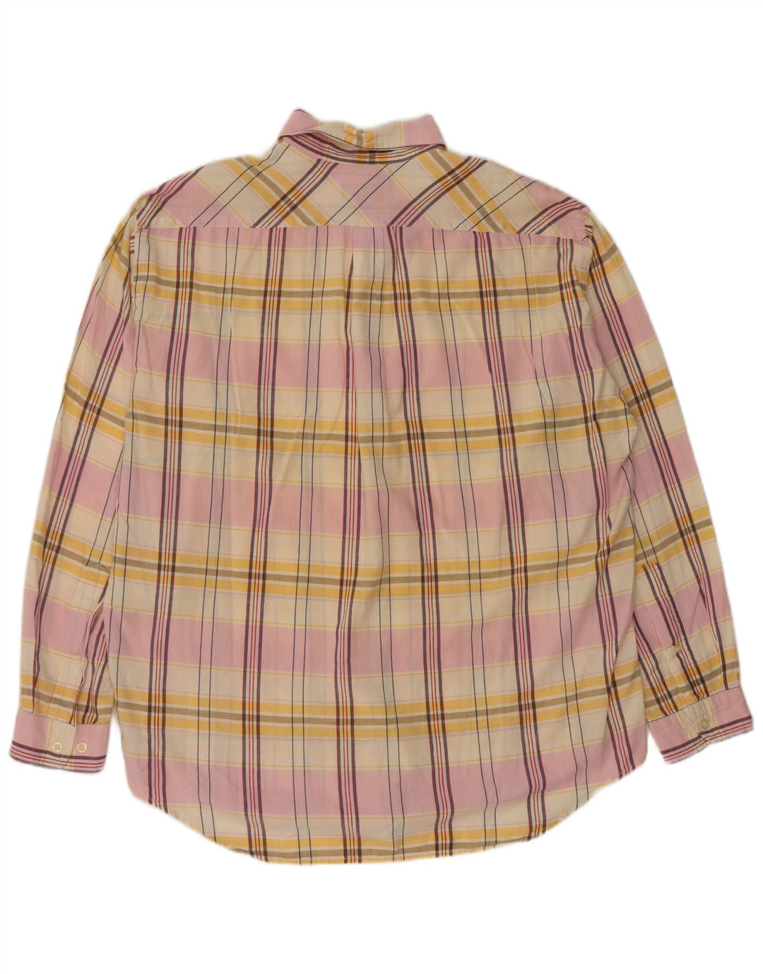 Cămașă Marlboro Classics pentru bărbați, bumbac în carouri multicolore