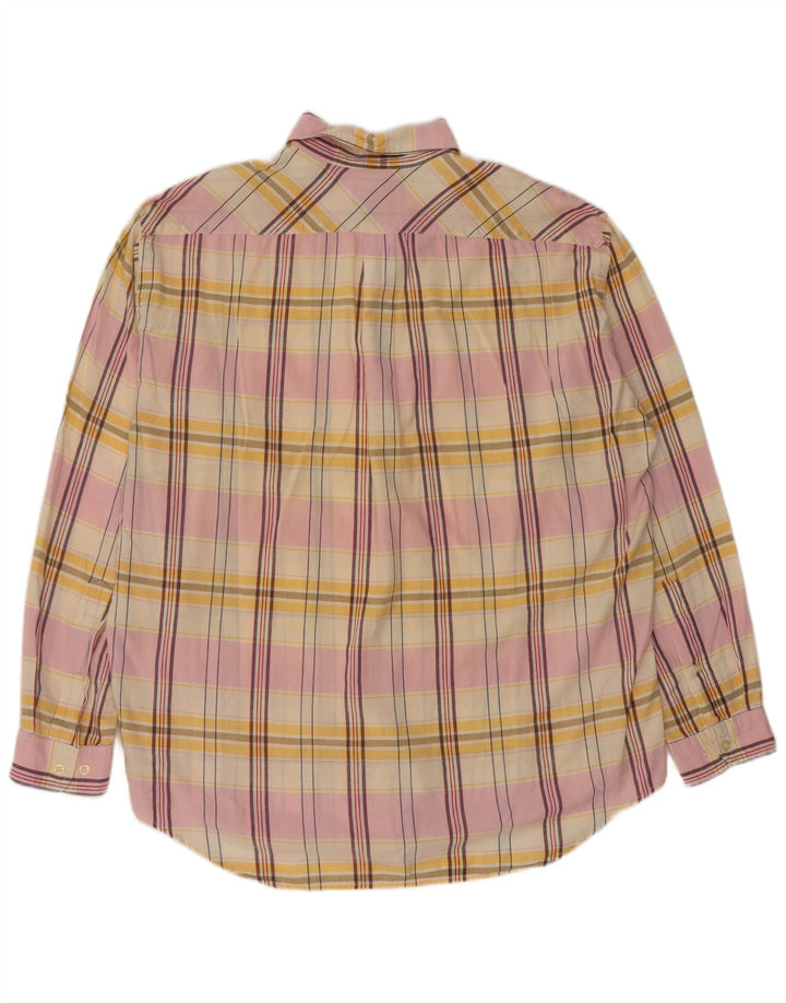 Cămașă Marlboro Classics pentru bărbați, bumbac în carouri multicolore
