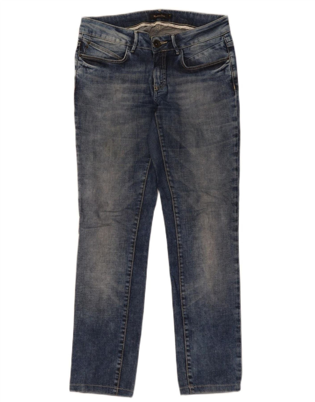 Blugi slim pentru femei Massimo Dutti W28 L29 Bumbac albastru