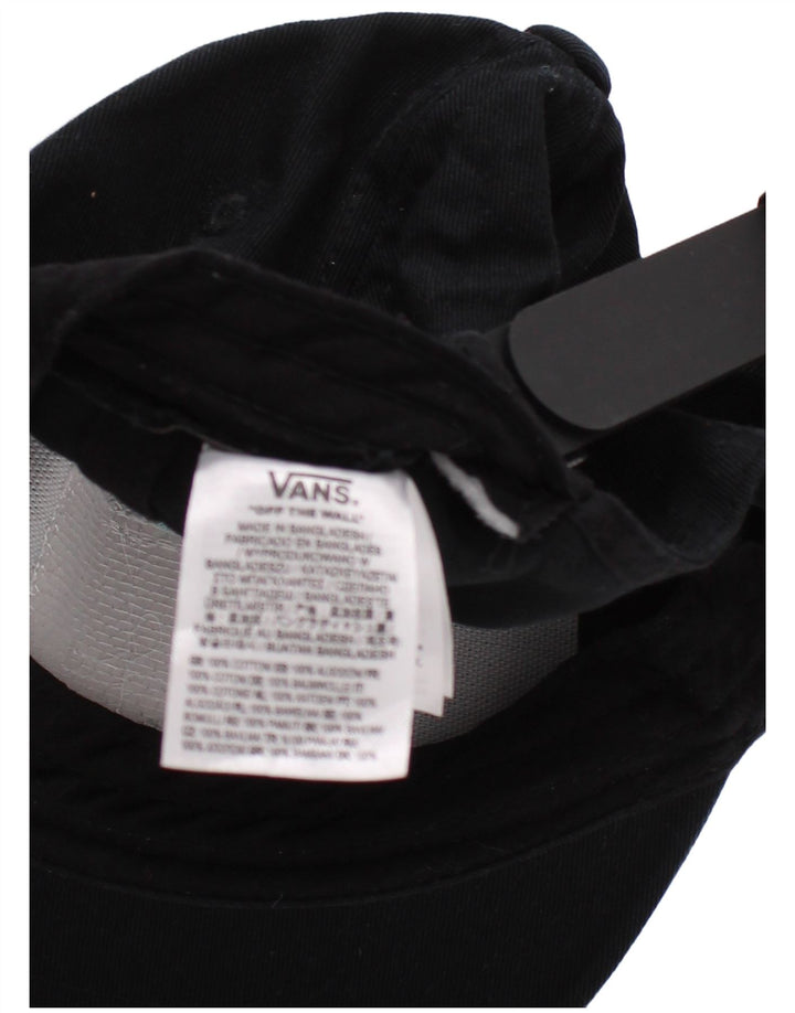 Şapcă de baseball grafică Vans pentru bărbaţi, mărime, bumbac negru