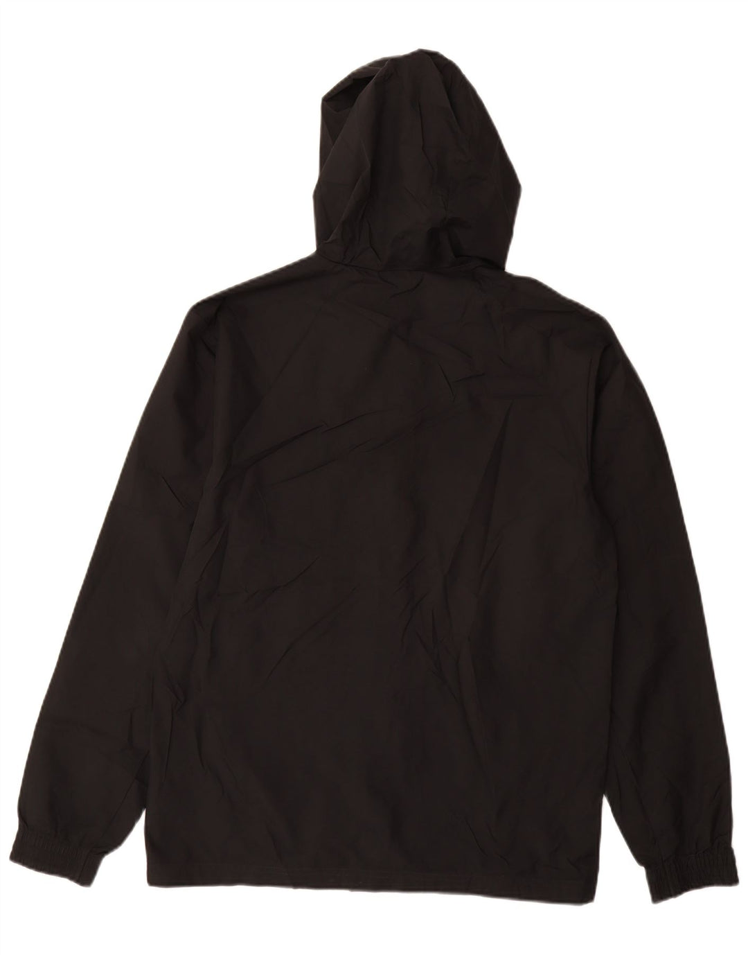 Jachetă de ploaie cu glugă pentru bărbați Adidas UK 36 Poliester negru mic