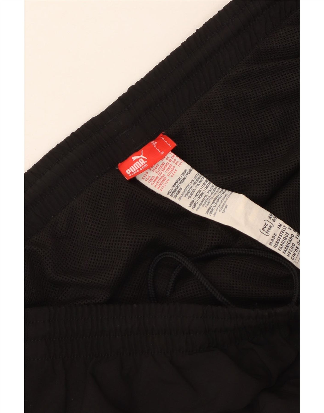 Pantaloni de trening Puma S.C. Trestina pentru bărbați Joggeri mari, negru, poliester