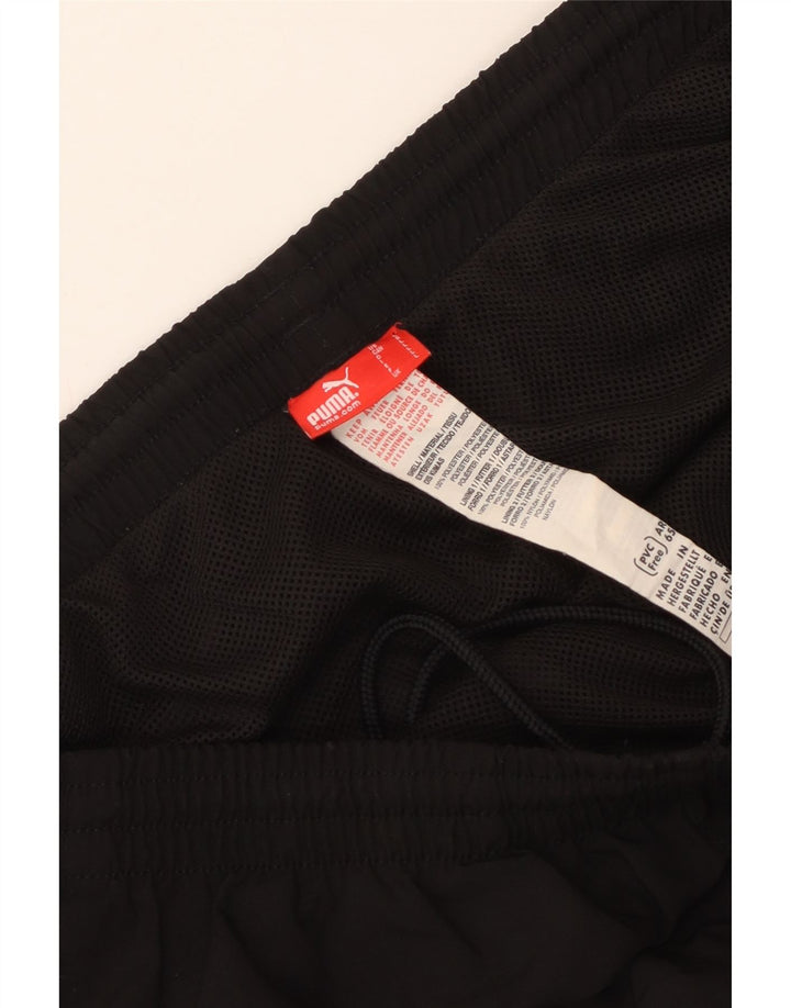 Pantaloni de trening Puma S.C. Trestina pentru bărbați Joggeri mari, negru, poliester
