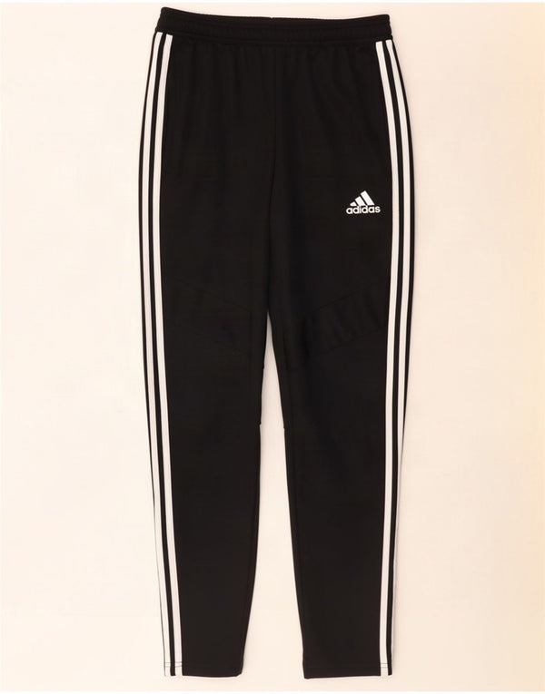 Pantaloni de trening Aeroready pentru bărbați Adidas, poliester mediu negru