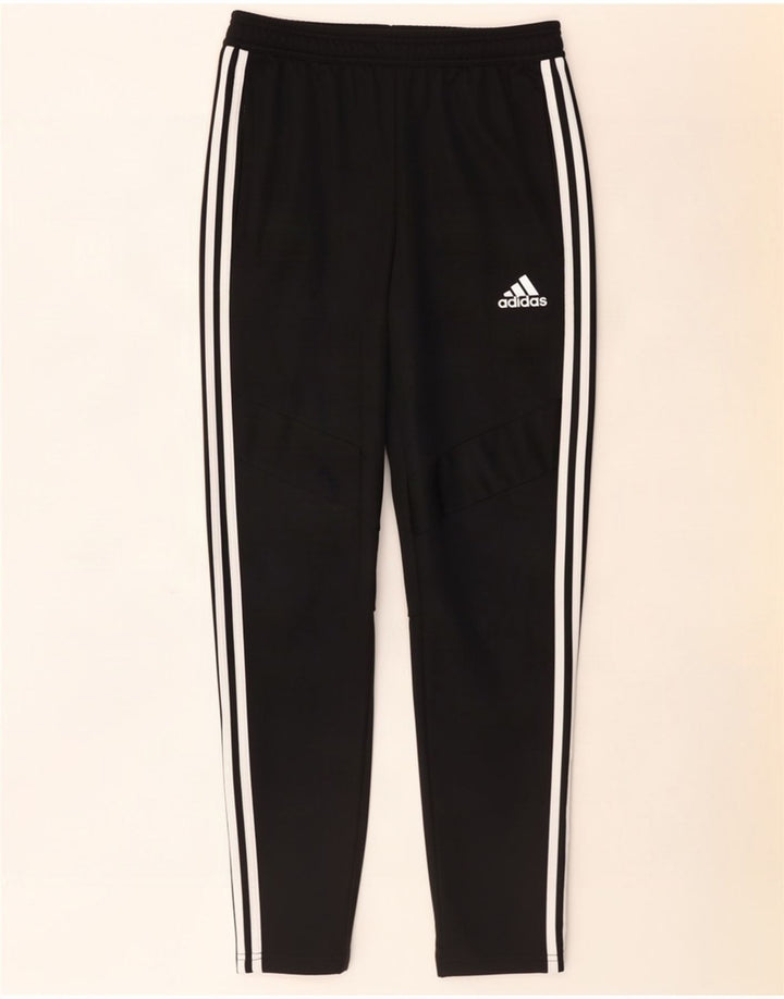 Pantaloni de trening Aeroready pentru bărbați Adidas, poliester mediu negru