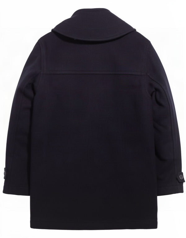 Manson vintage pentru bărbați cu glugă UK 44 2XL Lână bleumarin