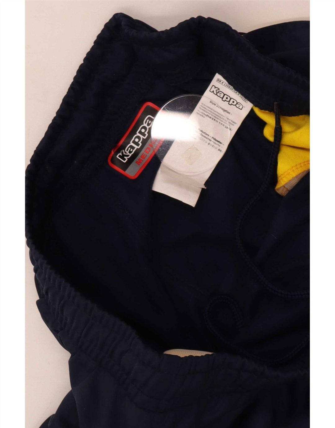 Pantaloni de trening cu grafică pentru bărbați Kappa Pantaloni de jogging Mediu Poliester bleumarin
