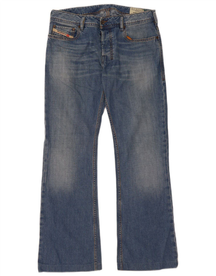 Blugi pentru bărbați Diesel Zathan Bootcut W31 L30 Bumbac albastru