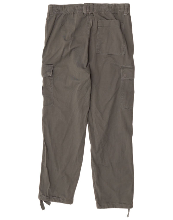 Pantaloni cargo pentru bărbați Calvin Klein L34 L32 bumbac gri
