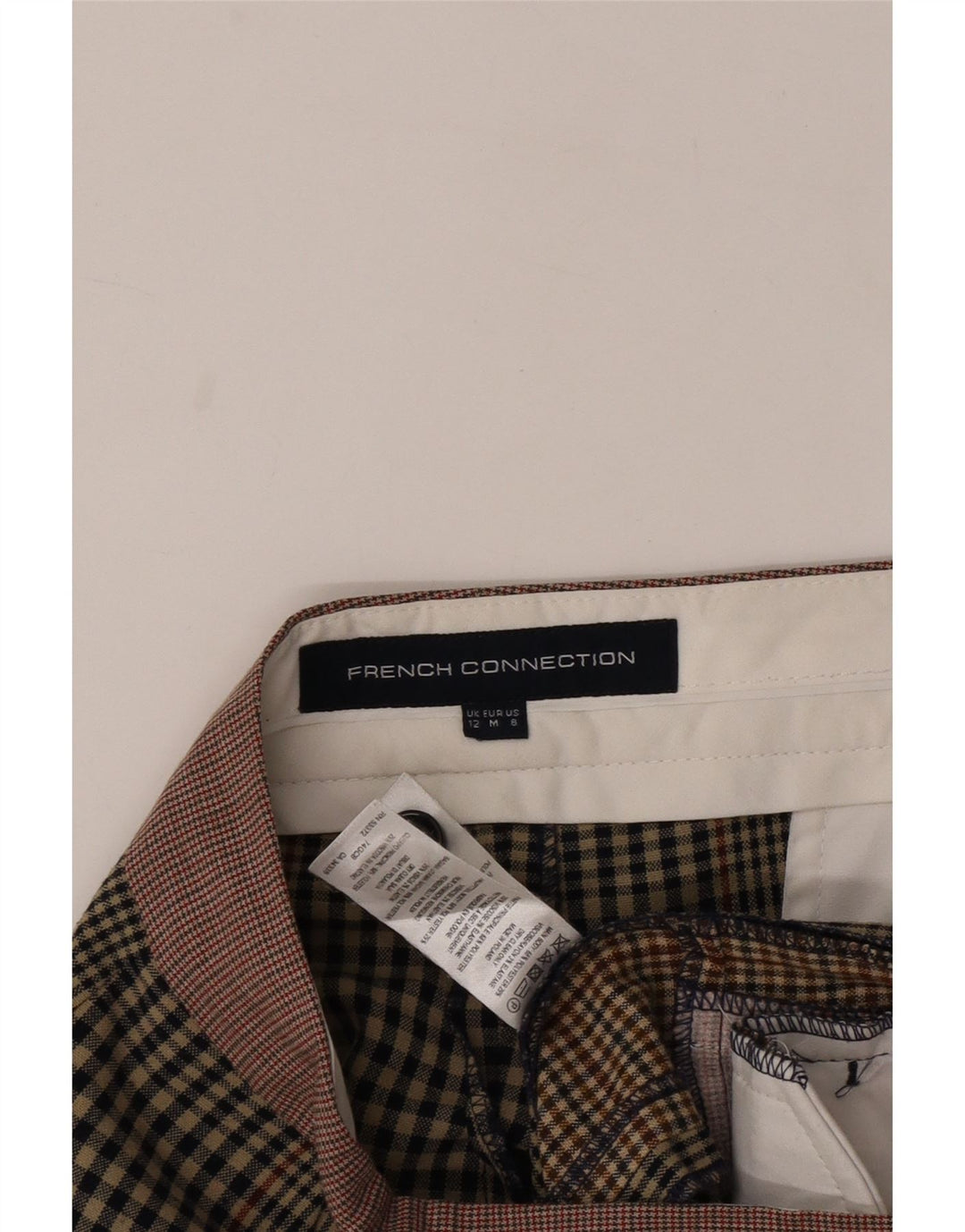 French Connection Pantaloni chino pentru femei UK 12 Medium W32 L28 Multicolori