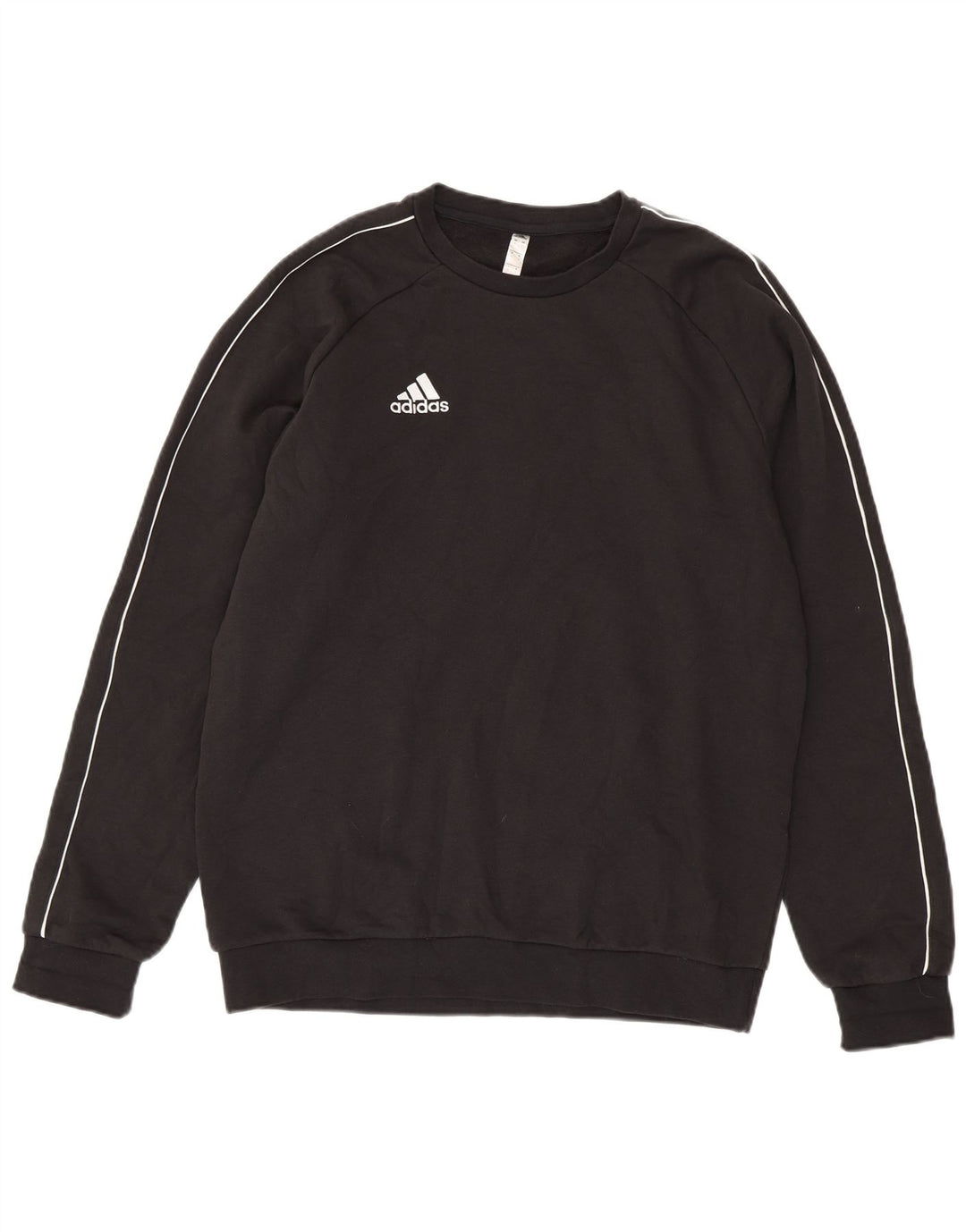 Pulover ADIDAS pentru bărbați, bumbac mare, negru