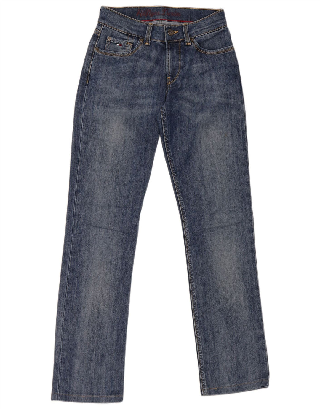 Blugi drepti pentru femei Tommy Hilfiger W26 L30 albastru