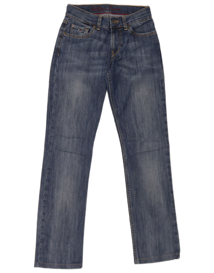Blugi drepti pentru femei Tommy Hilfiger W26 L30 albastru