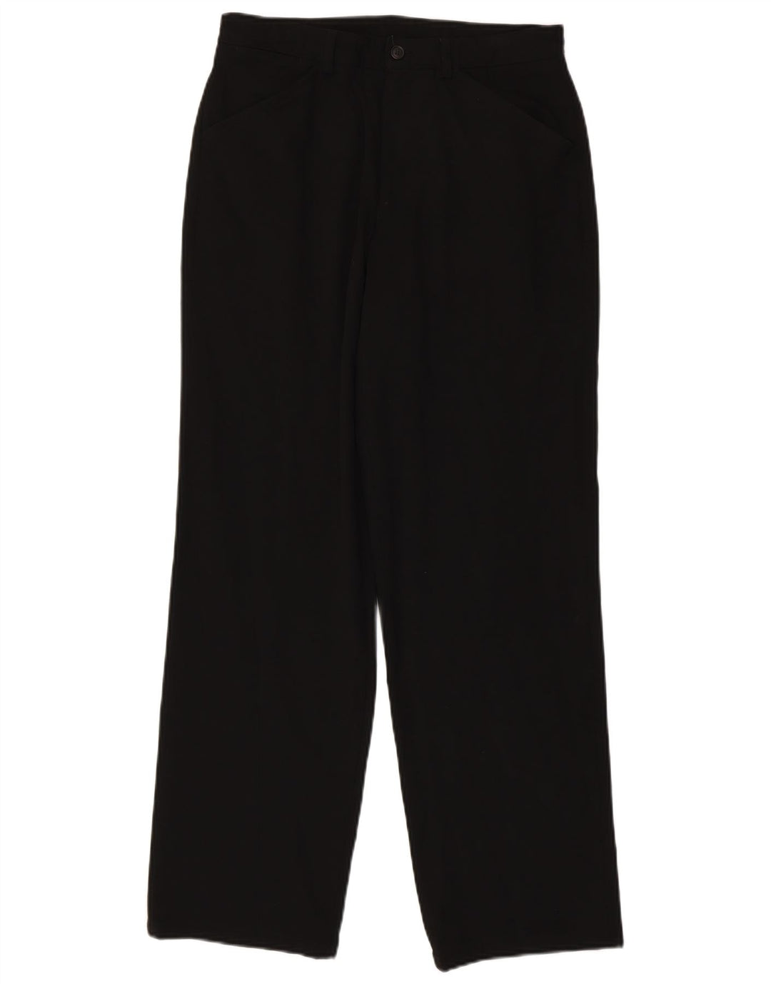 Pantaloni casual drepti pentru bărbați Marks & Spencer L30 L31 Poliester negru