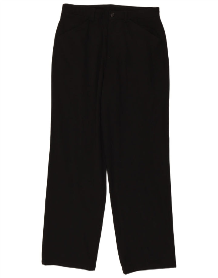 Pantaloni casual drepti pentru bărbați Marks & Spencer L30 L31 Poliester negru