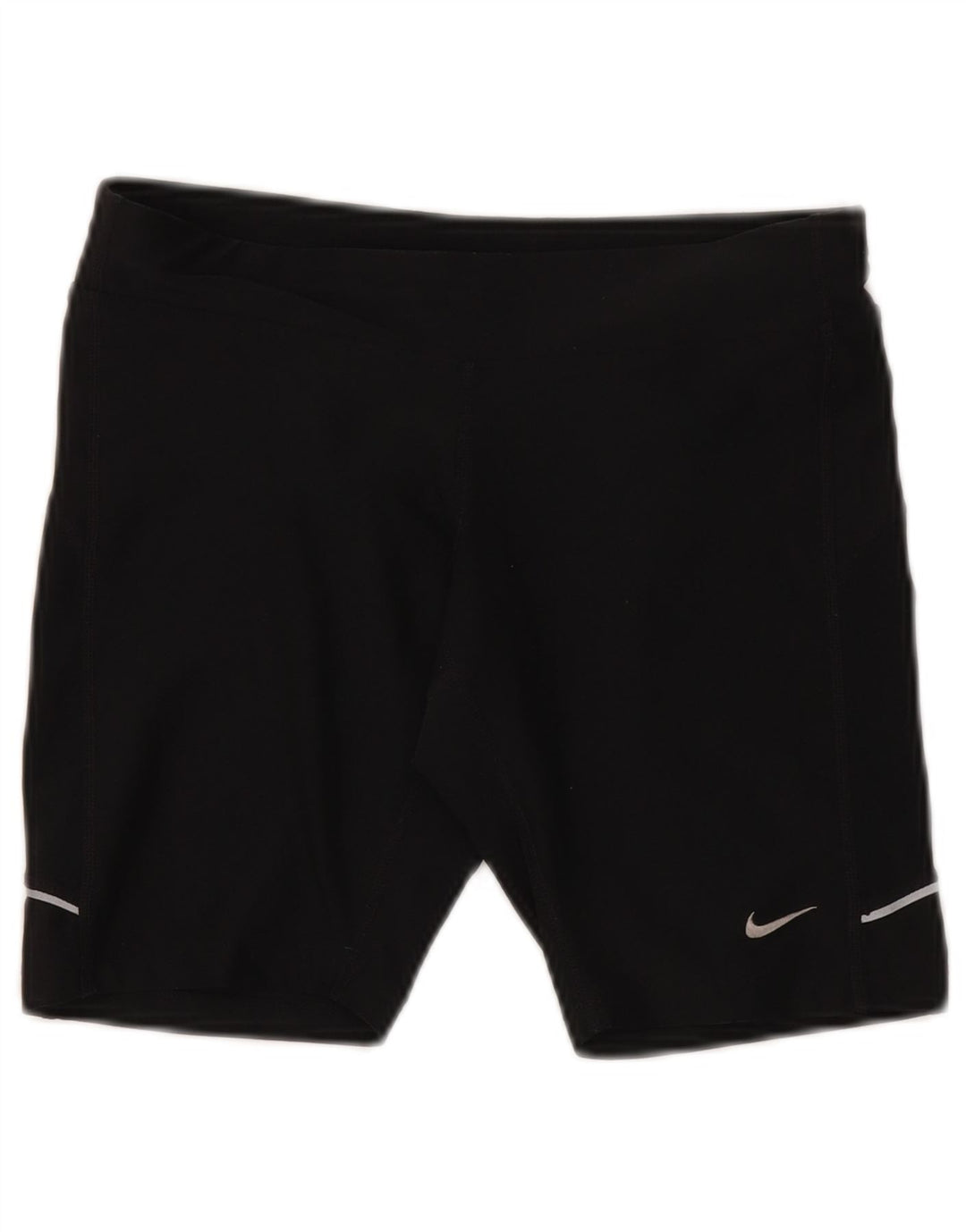 Pantaloni scurți sport Nike Dri Fit pentru femei UK 10 Small Negru Poliester