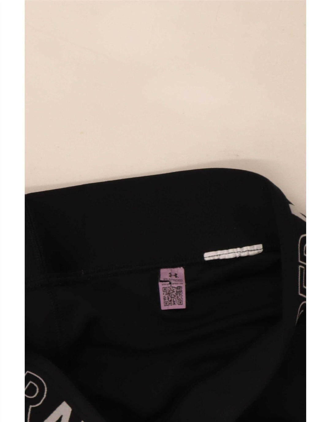Leggings capri grafic Under Armour pentru femei UK 8 Small Black