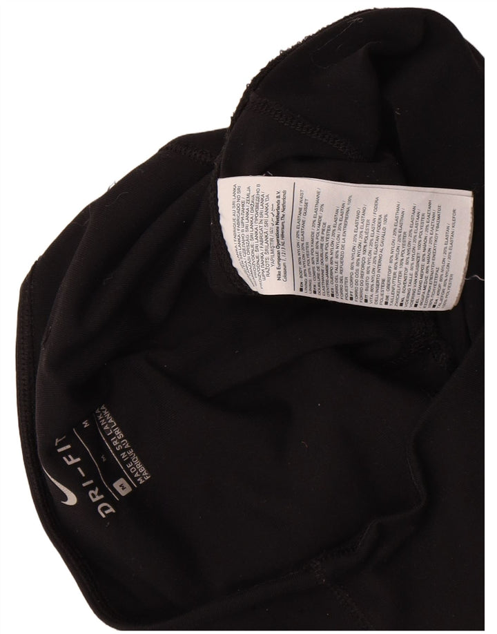 Leggings Nike Dri Fit pentru femei UK 12 Medium Black Nylon
